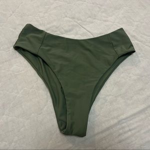 Zaful green bikini bottoms size M